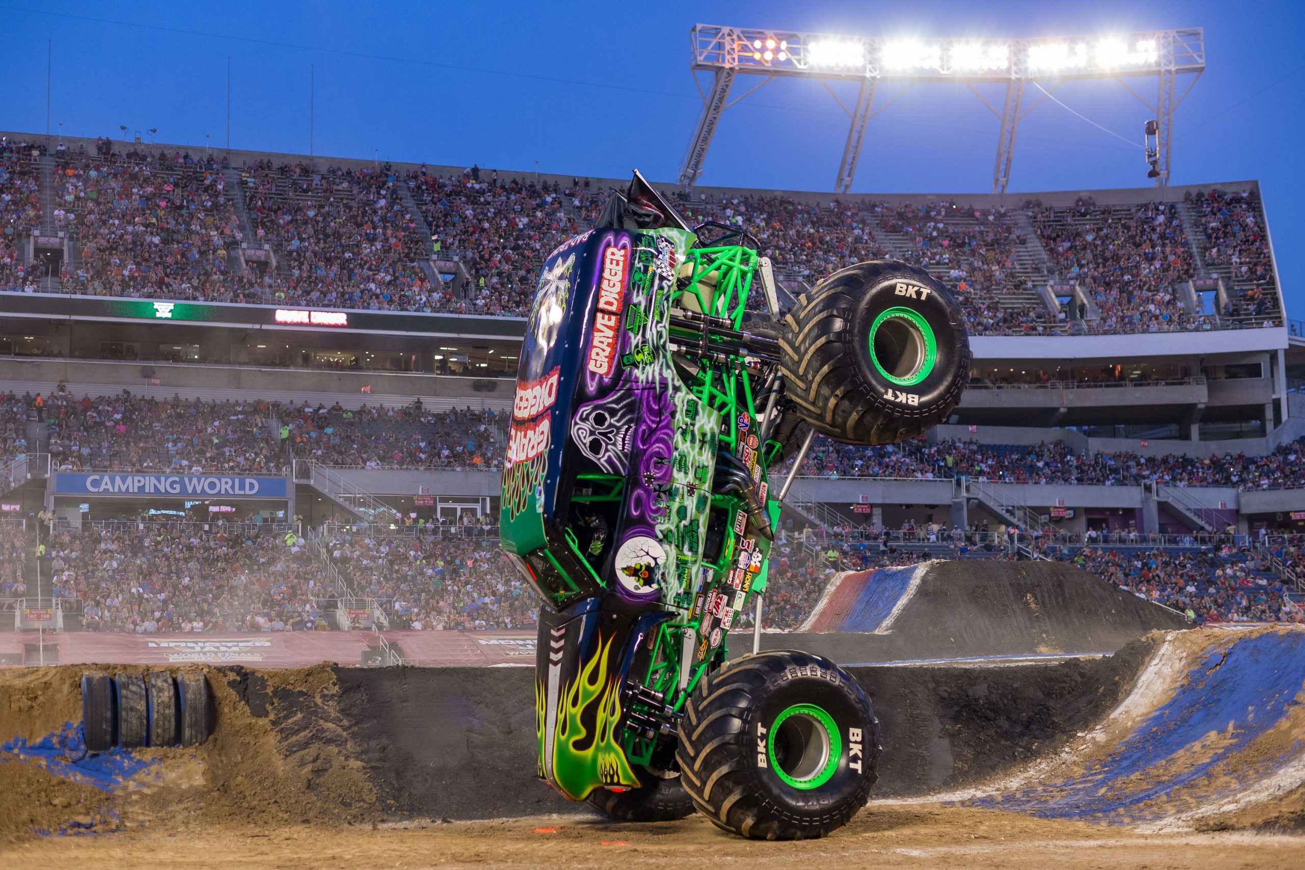 The biggest and baddest of Monster Jam returns to Anaheim Local OC News